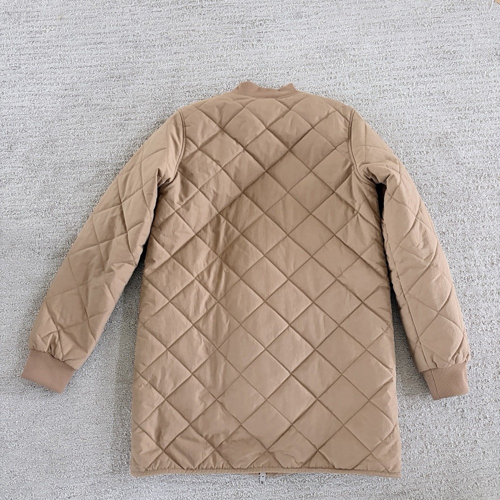 The North Face Cuchillo Parka Womens S Brown Quilted Sherpa Lined Long Coat - Picture 3 of 7